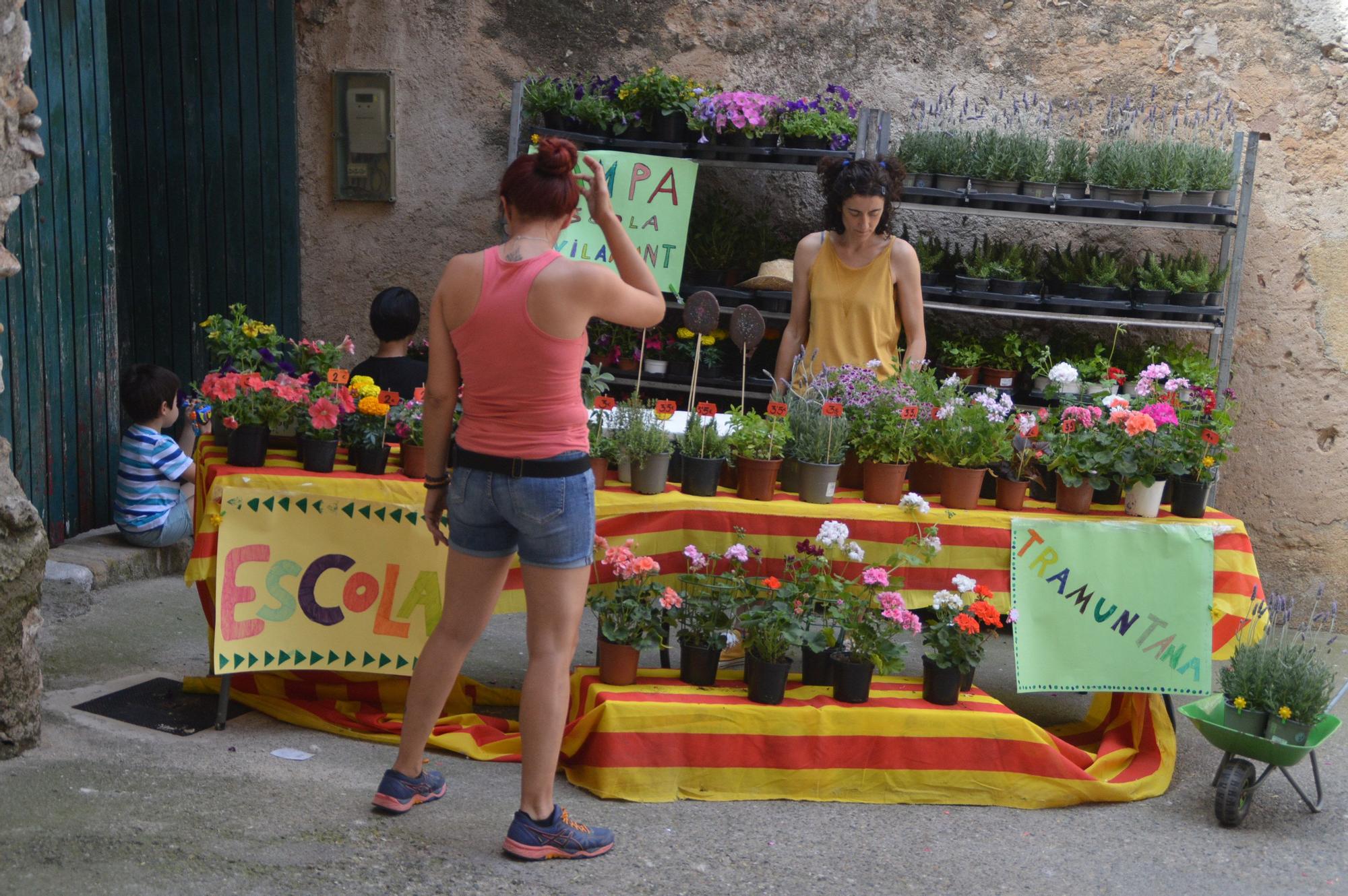 Vilanant gaudeix d'una Fira Flor amb homenatge a la pagesia