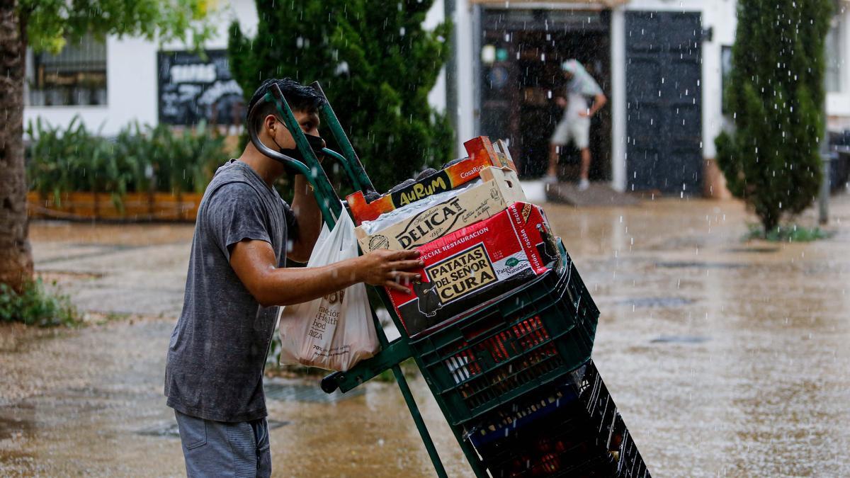 Lluvias en Ibiza y Formentera