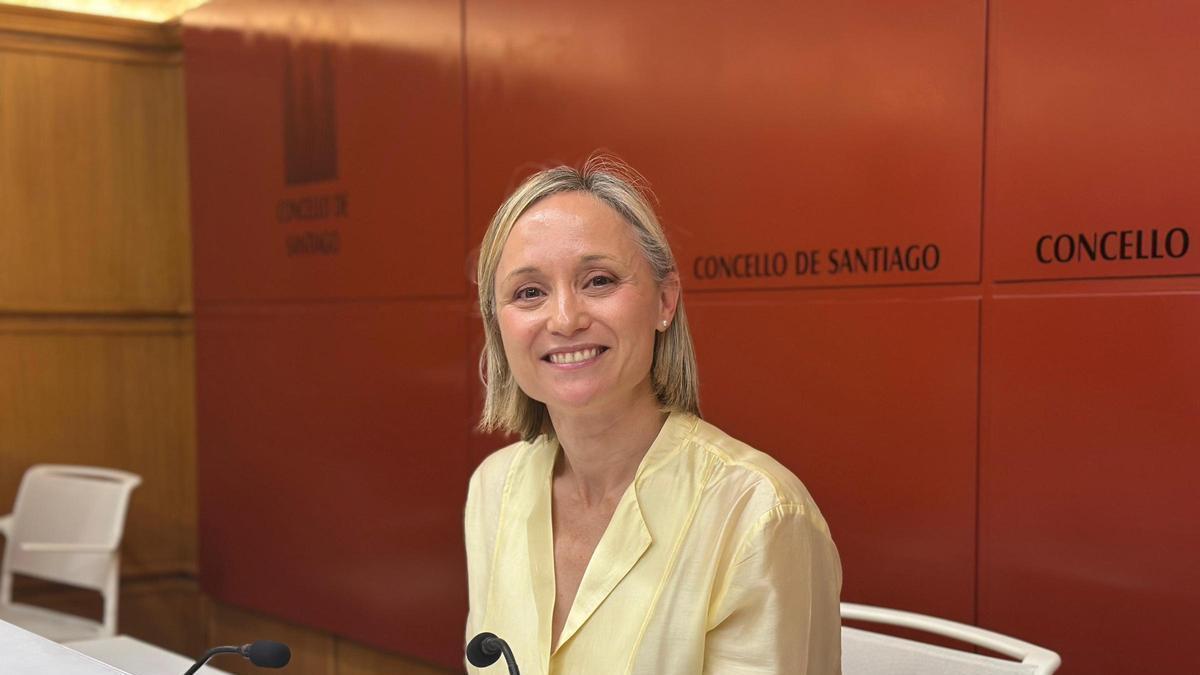 A concelleira socialista Marta Abal
