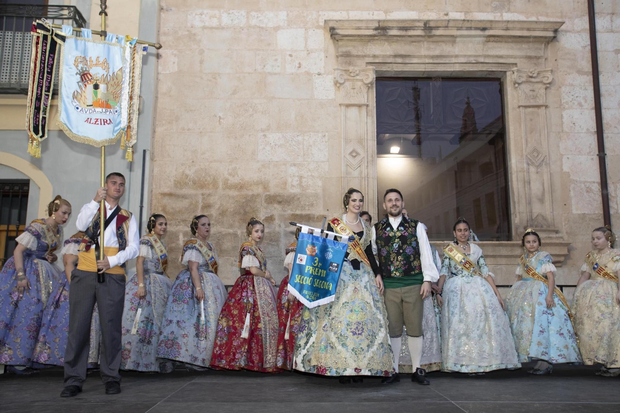 Las mejores imágenes de la entrega de premios de las fallas de Alzira