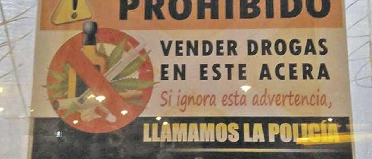 El cartel de Son Gotleu.