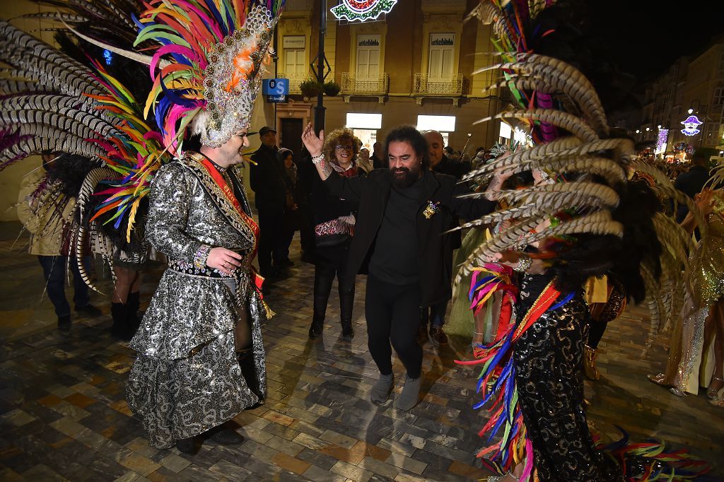 Las imágenes del pregón de 'El Sevilla' para dar comienzo al Carnaval de Cartagena 2023