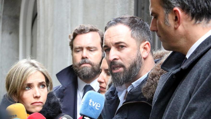 Santiago Abascal, davant del Tribunal Suprem