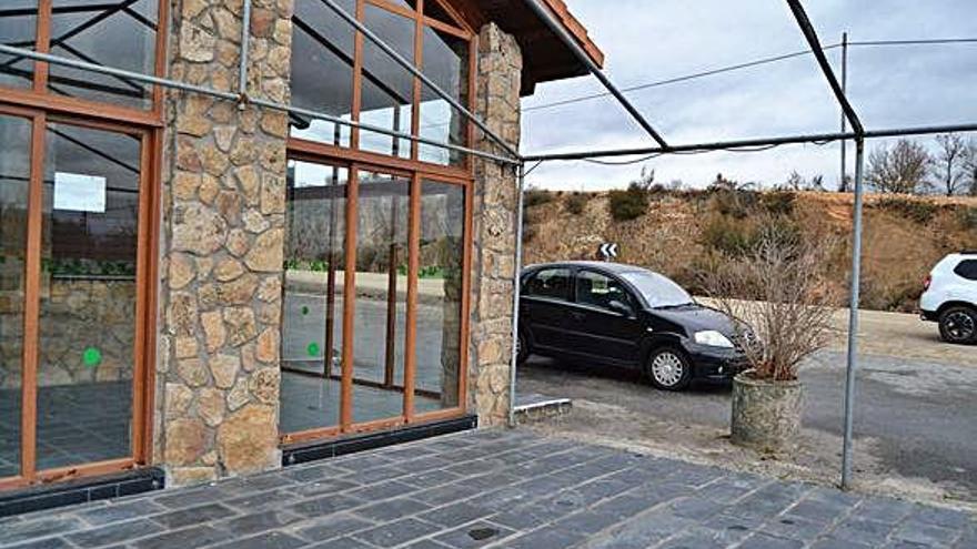 Bar de la playa de Cional asaltado por los ladrones.