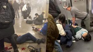 Cerca de 30 heridos en un tiroteo en el metro de Nueva York