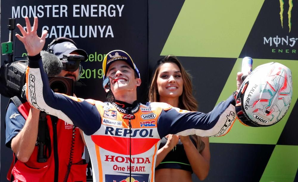 Marc Márquez se lleva la victoria en Montmeló