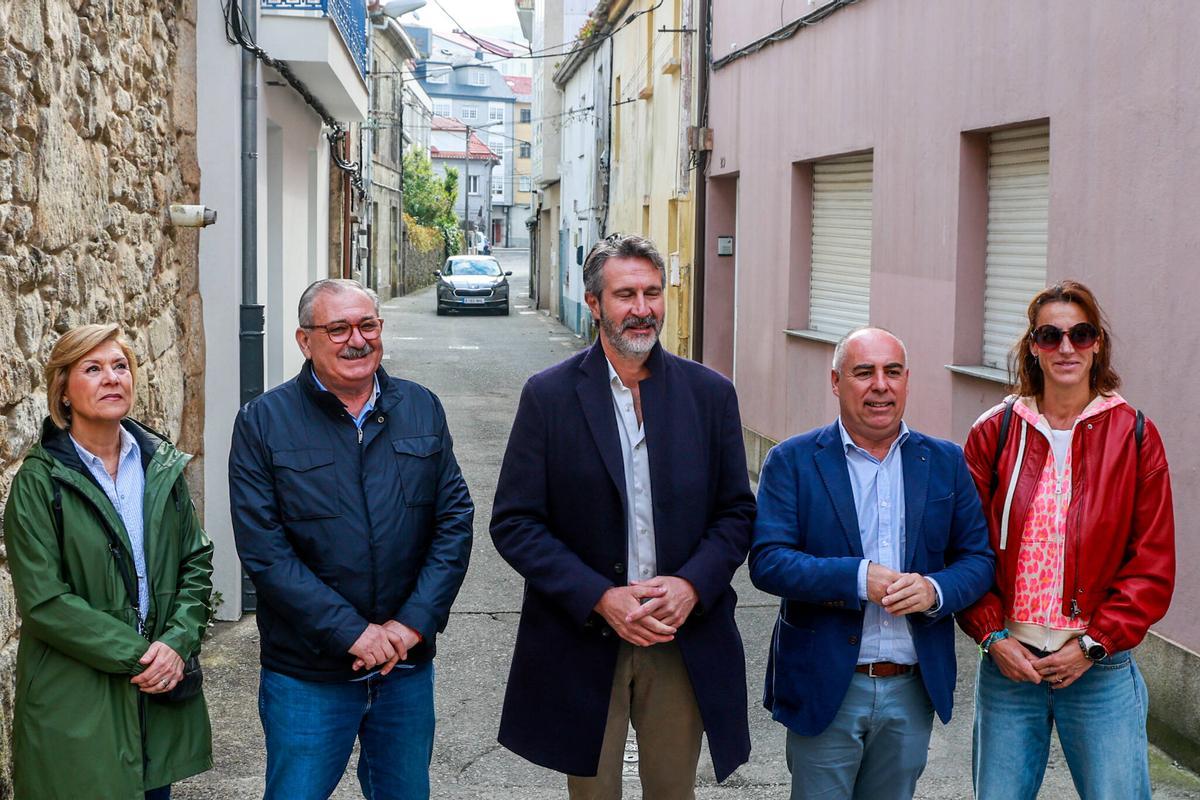 El día que la Diputación y el Concello presentaron el proyecto.