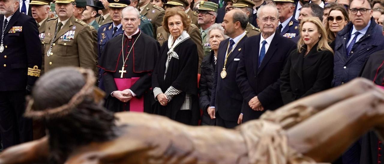 La Legión canta el 'Novio de la muerte' en Málaga