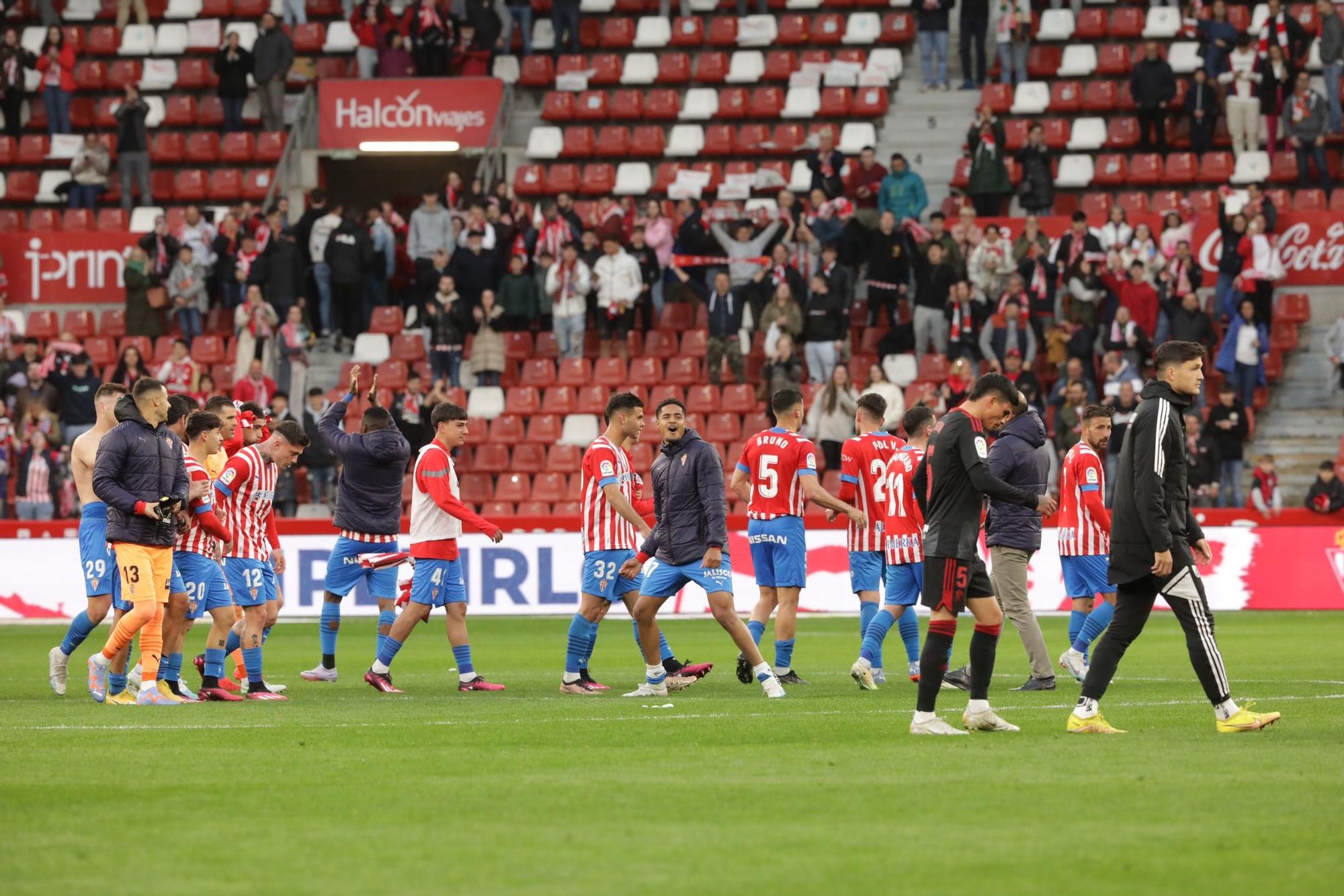 Así fue el encuentro entre el Sporting y el Granada