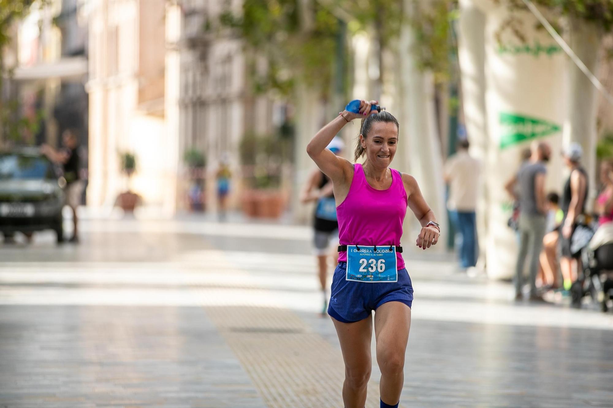 I Carrera Solidaria Alfonso X de Murcia, en imágenes