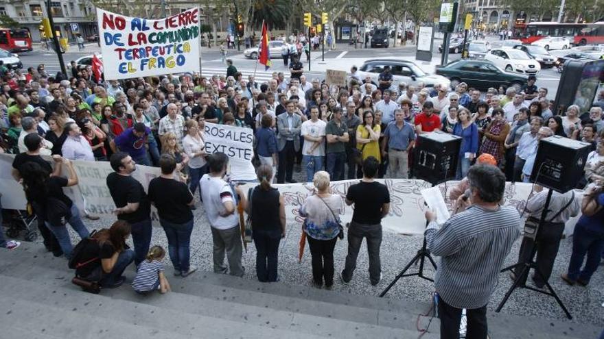 Éxito de la protesta por el cierre de salud mental