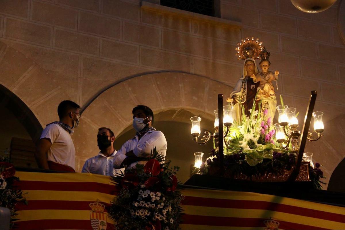 La Virgen del Carmen.