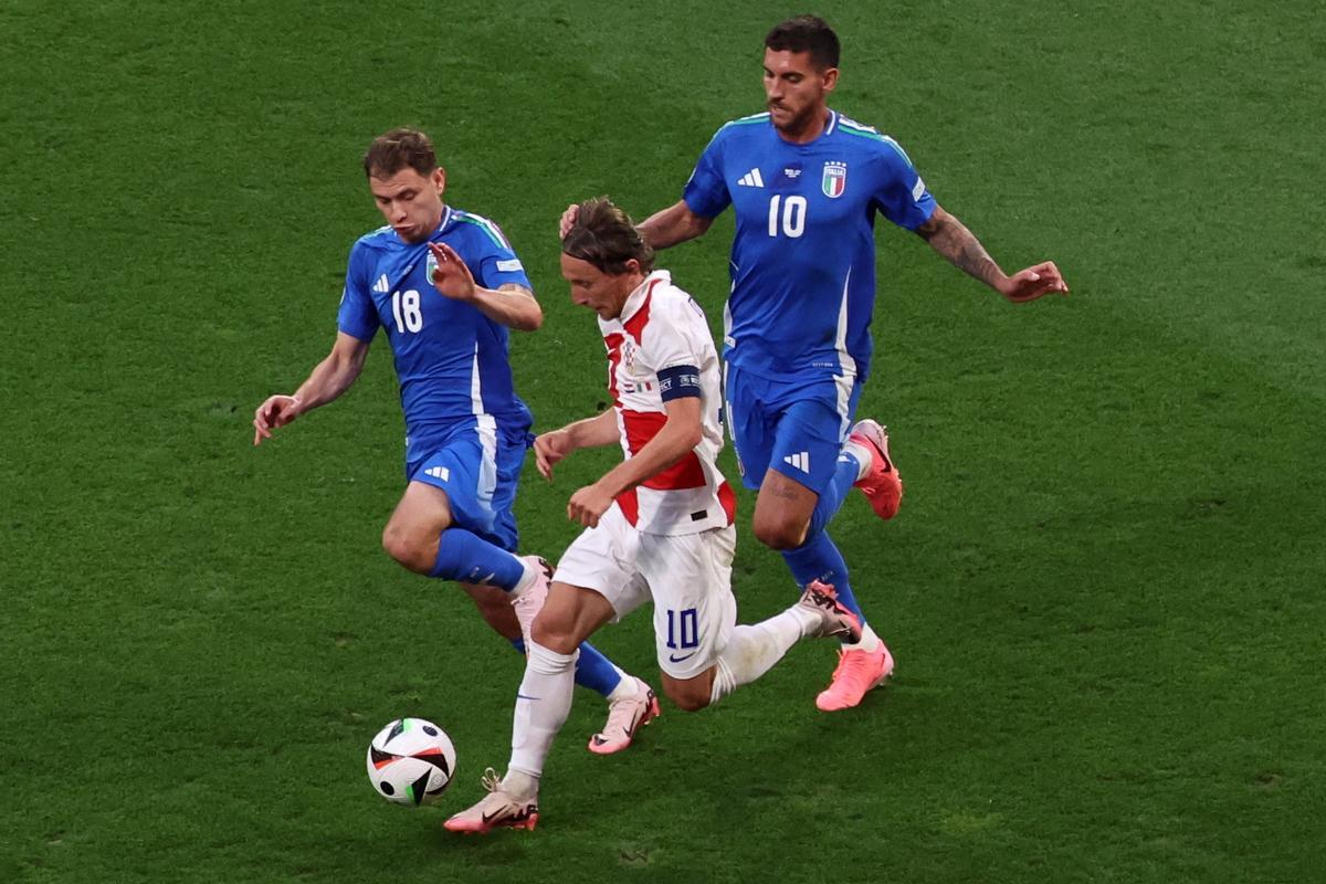 La épica de Italia deja casi sin opciones a Croacia