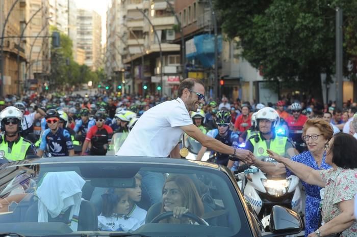 Recepción de Valverde en Murcia