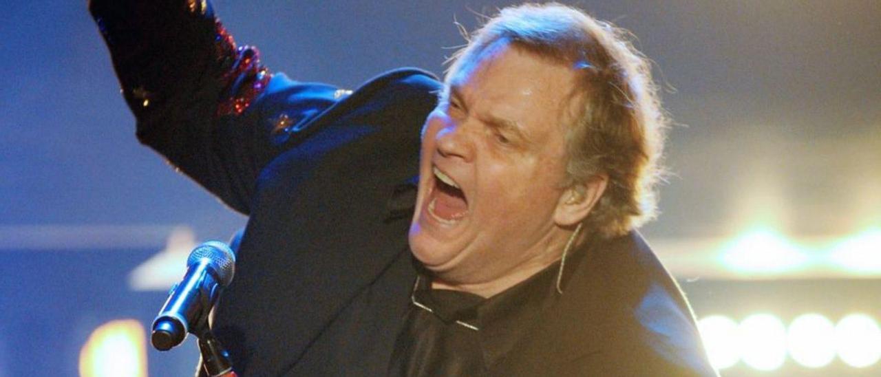 El cantante Meat Loaf, durante un concierto. | EFE/PATRICK SEEGER