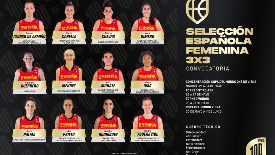 Vega Gimeno, Helena Oma y Gracia Alonso, a la Copa del Mundo