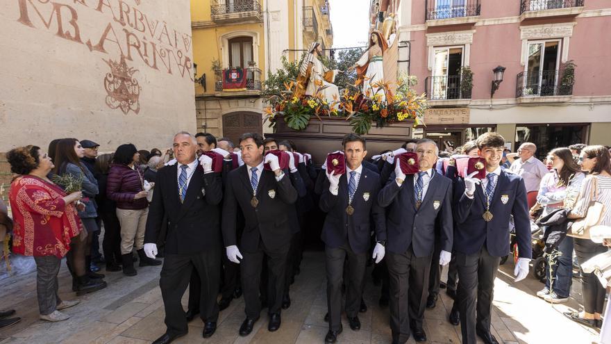 Oración en el Huerto: Los jesuitas son cada vez más en la Semana Santa de Alicante