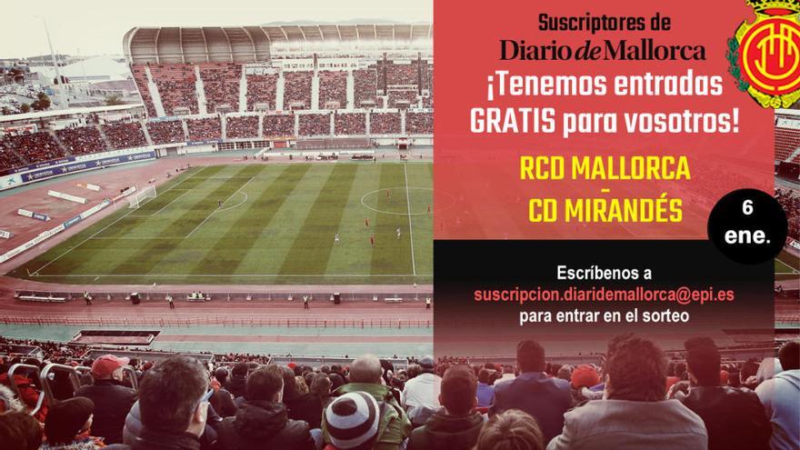 Gana entradas para el RCD Mallorca