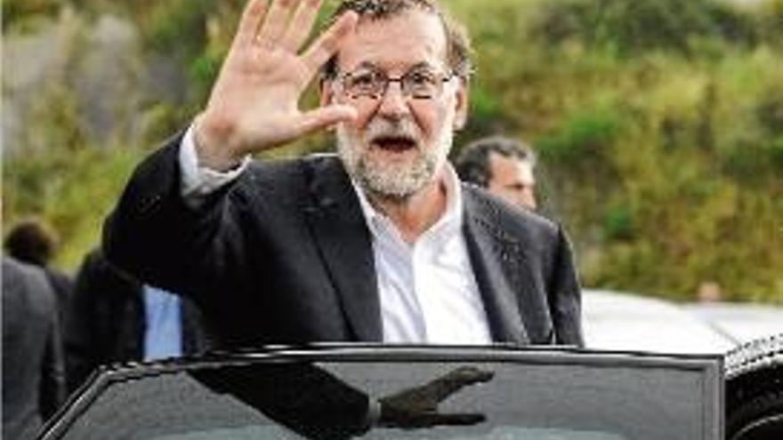 Mariano Rajoy, fotografiat divendres a Galícia.