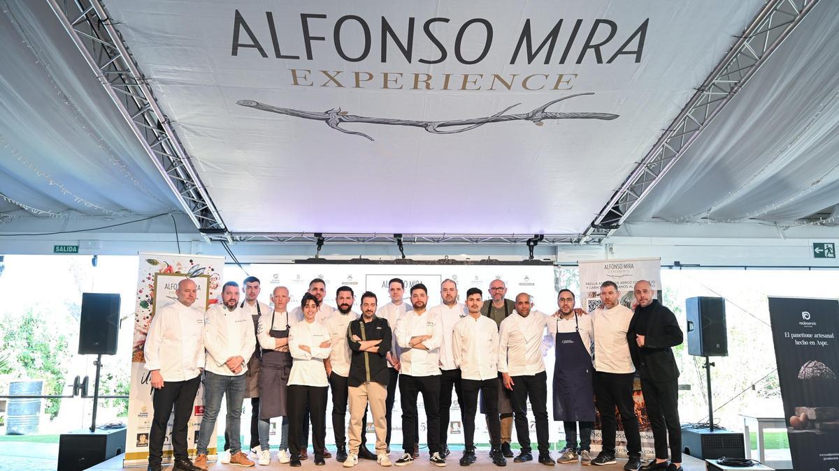 19 estrellas michelín reunidas en Aspe en los XXII Encuentros Gastronómicos de Alfonso Mira