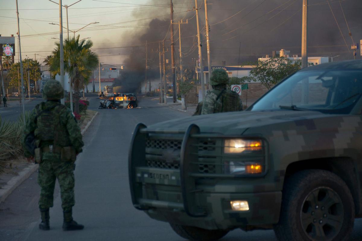 La detención en México de Ovidio Guzmán, hijo de El Chapo, se salda con 29 muertos