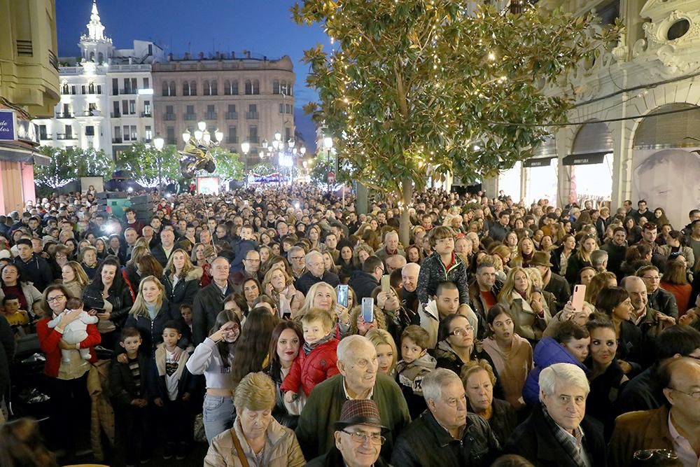 Inauguración del alumbrado de Navidad