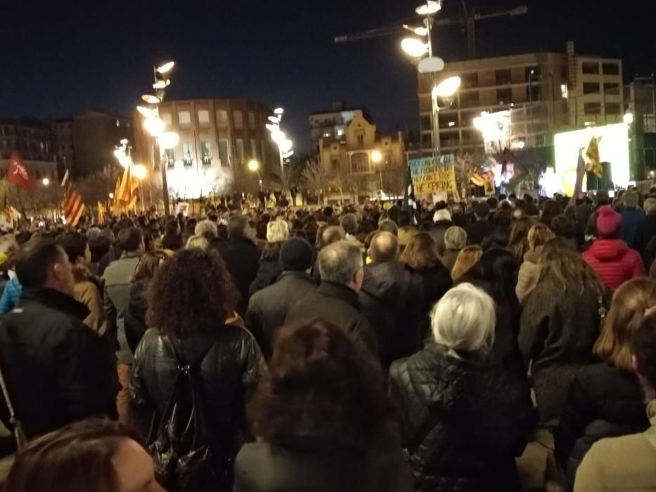 Concentració a Girona.