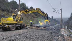 La inversió en la xarxa de trens a Espanya segueix al nivell de fa 15 anys