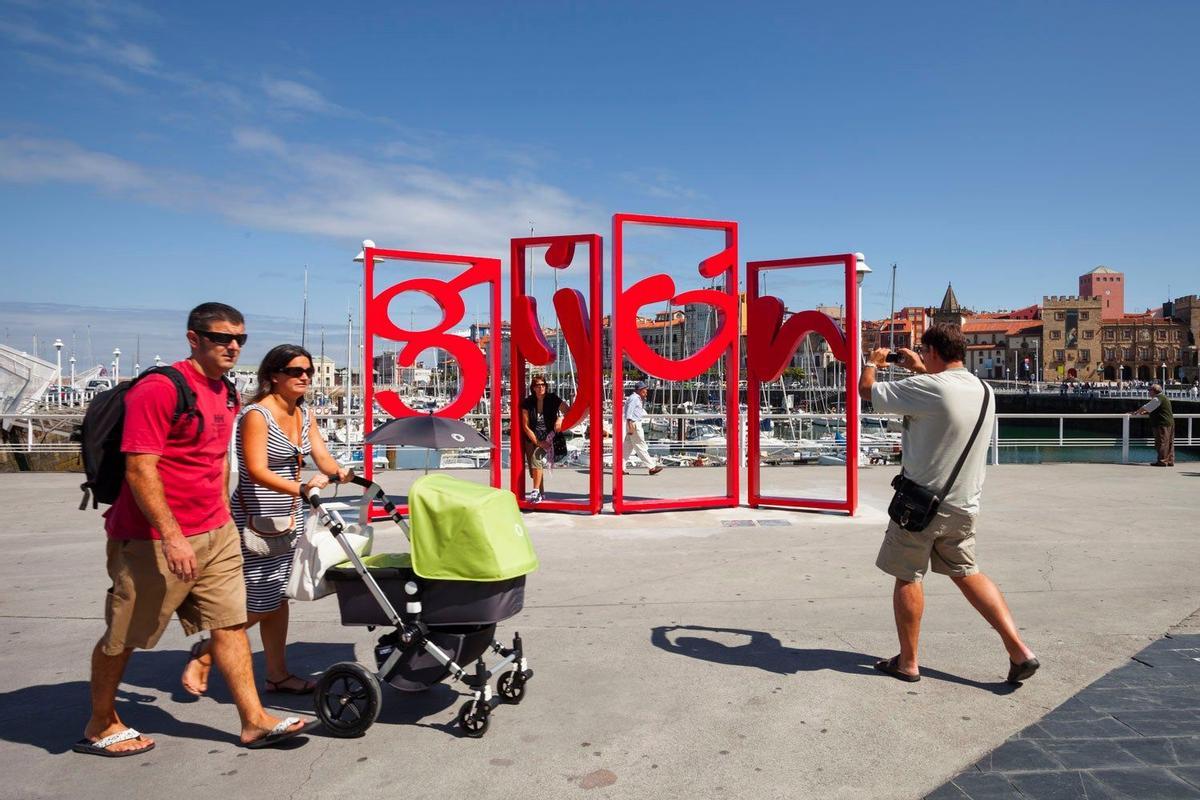 Gijón en rojo