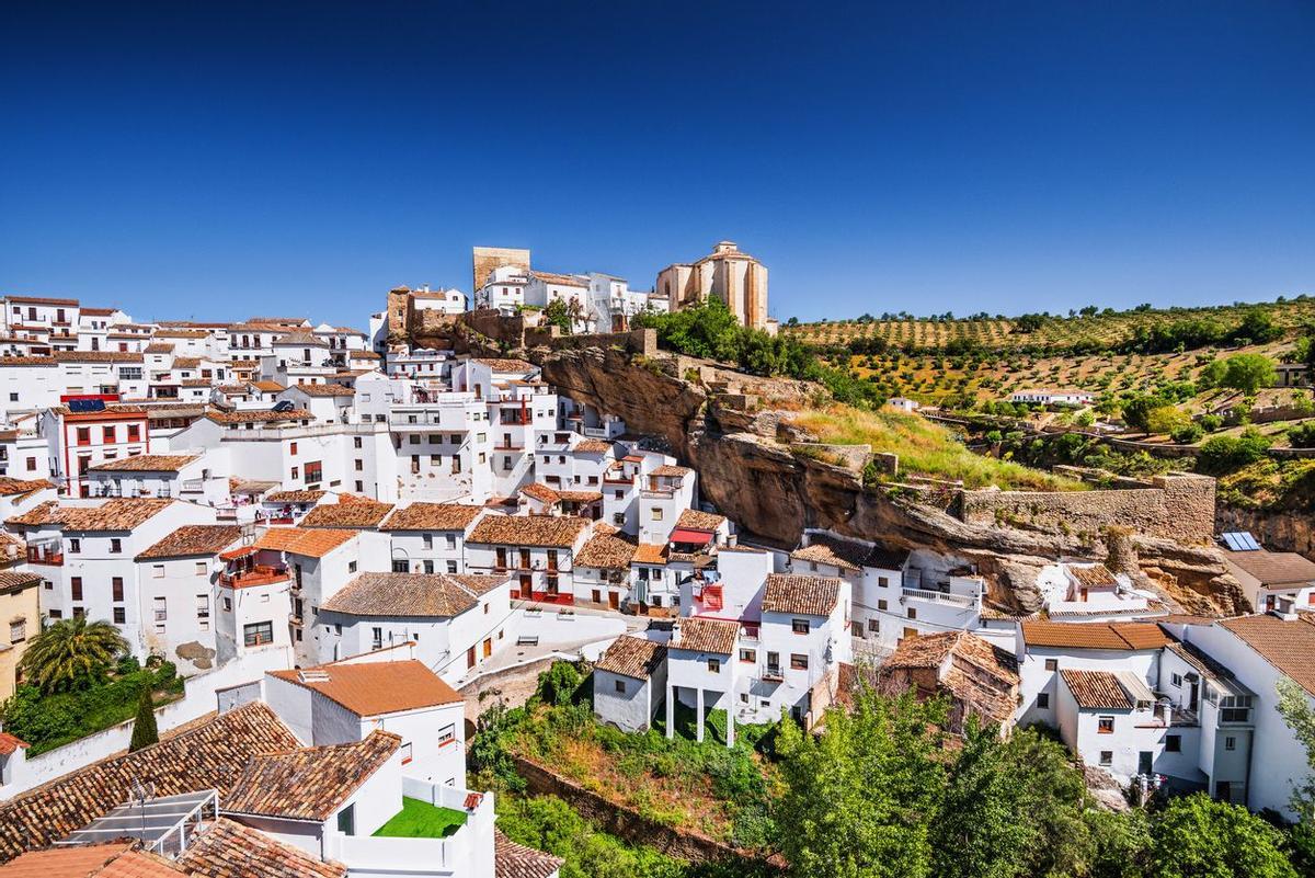 Vista de Setenil de las Bodegas, Cádiz