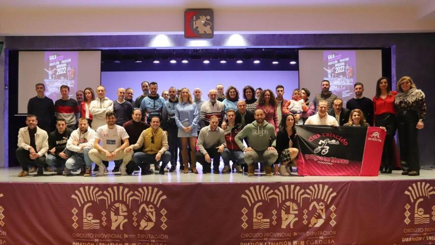 El triatlón cordobés premia a los mejores de la pasada temporada