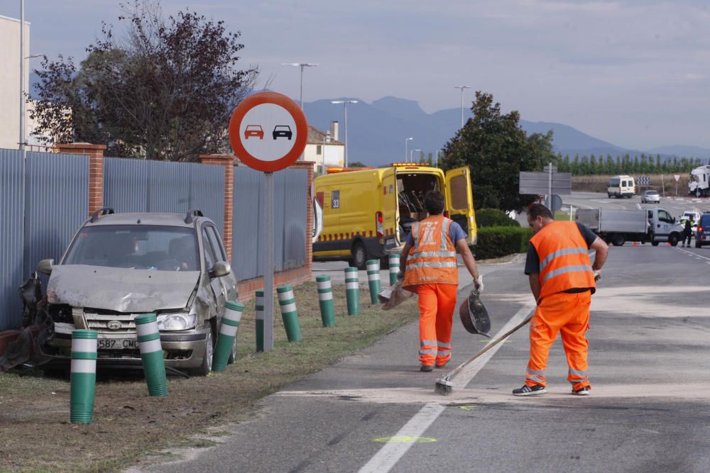 Accident de trànsit mortal a Sils