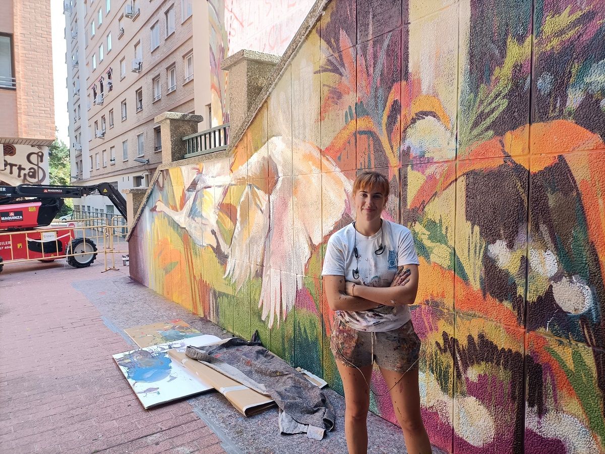 En imágenes | El Festival Asalto decora las calles de Zaragoza