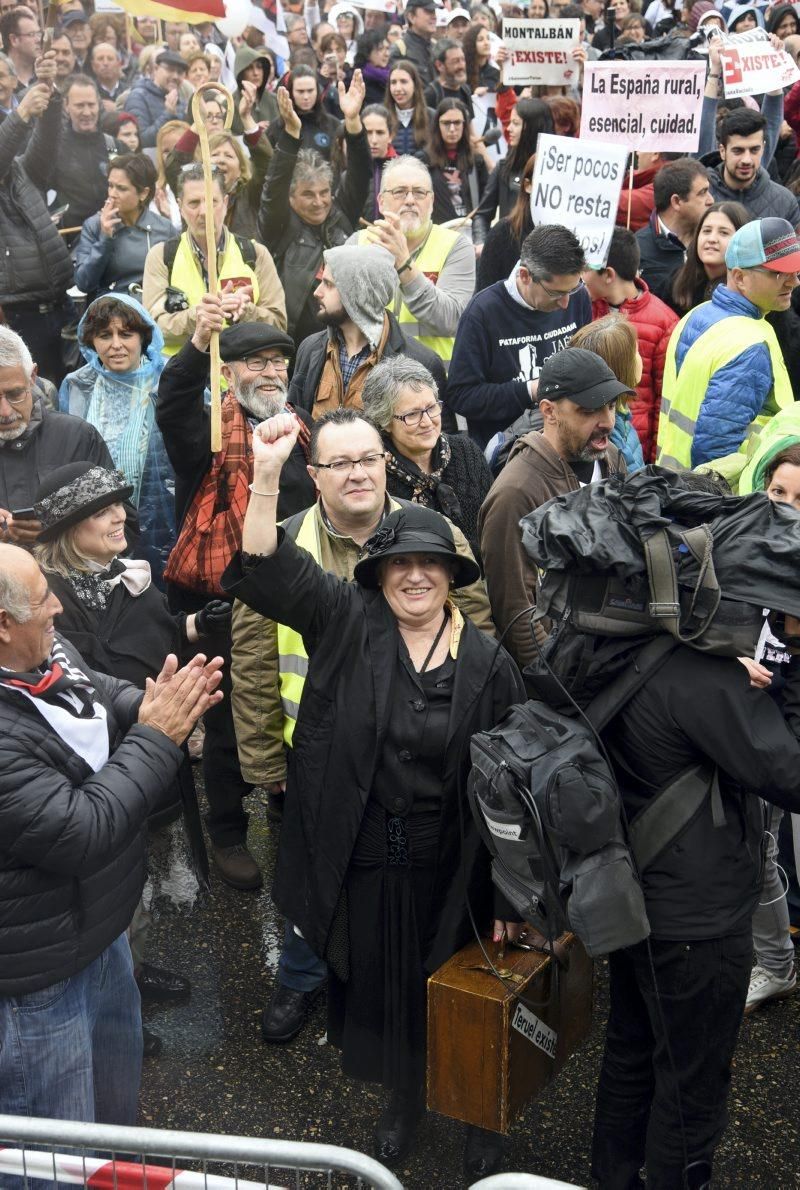 Manifestación 'Revuelta de la España vaciada' en Madrid