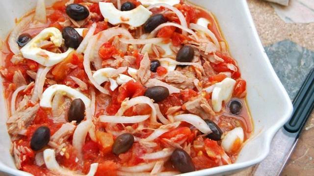 Plato de ensalada murciana. | L.O.