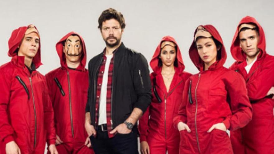 Personajes de &#039;La casa de papel&#039;.