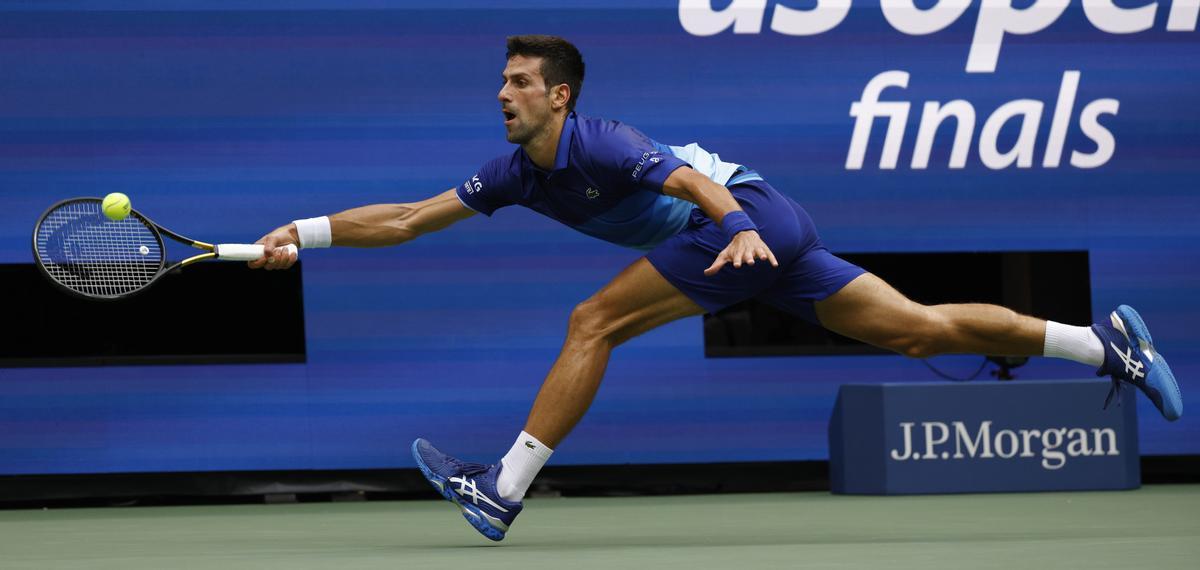 'Nole' ganó las finales de Melbourne, París y Londres ante Medvedev, Tsitsipas y Berrettini, pero en Nueva York cayó con el ruso