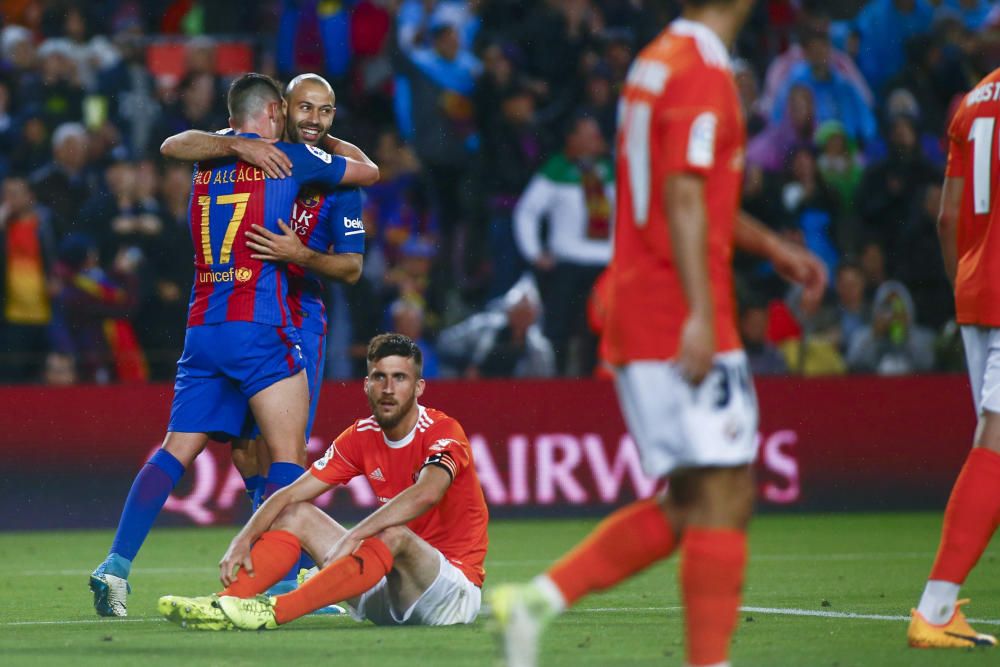 El Barça-Osasuna, en fotos.