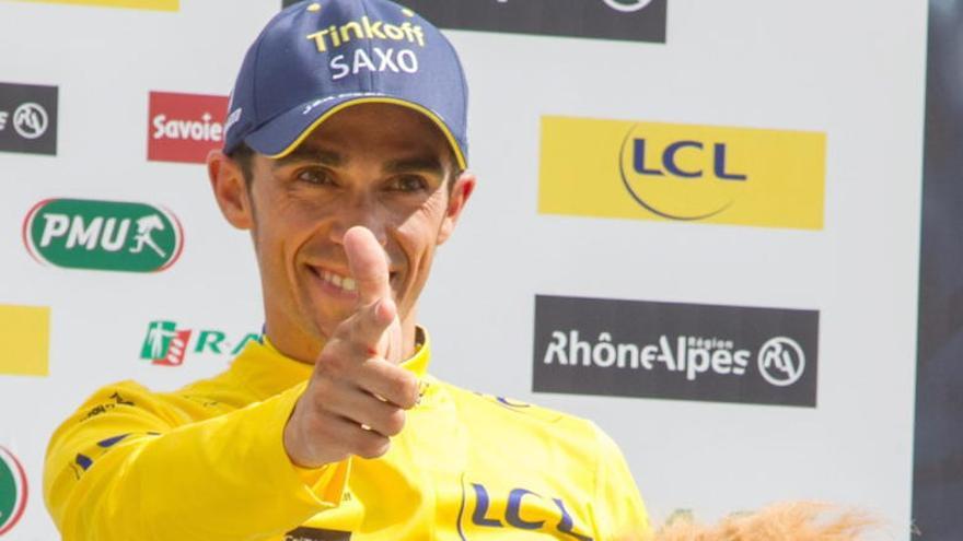 Contador, líder de la Dauphine