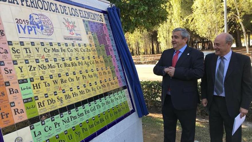 La Uex celebra el patrón de Ciencias con actos dedicados a la tabla periódica