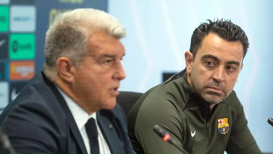Joan Laporta: "Las palabras de Xavi me han dolido"