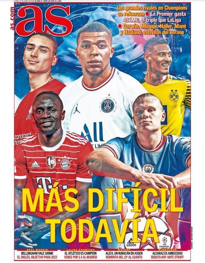 Las portadas de la prensa deportiva de hoy