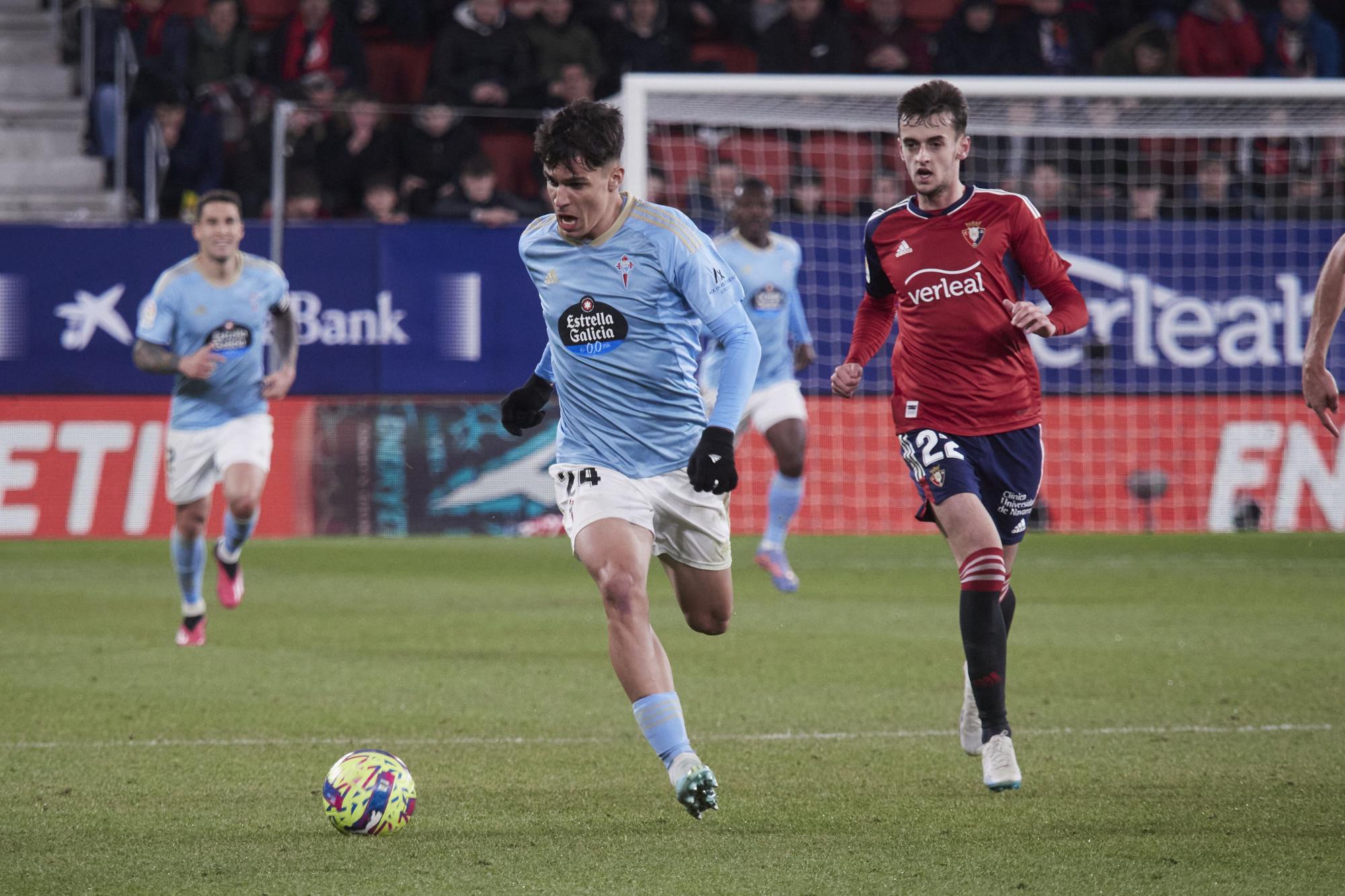 Las mejores imágenes del Osasuna - Celta