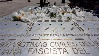 El gobierno de Barcala se queda solo en su conmemoración del bombardeo del Mercado Central de Alicante