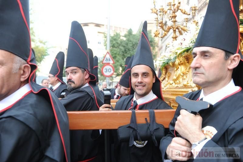 Procesión de la Soledad del Calvario en Murcia