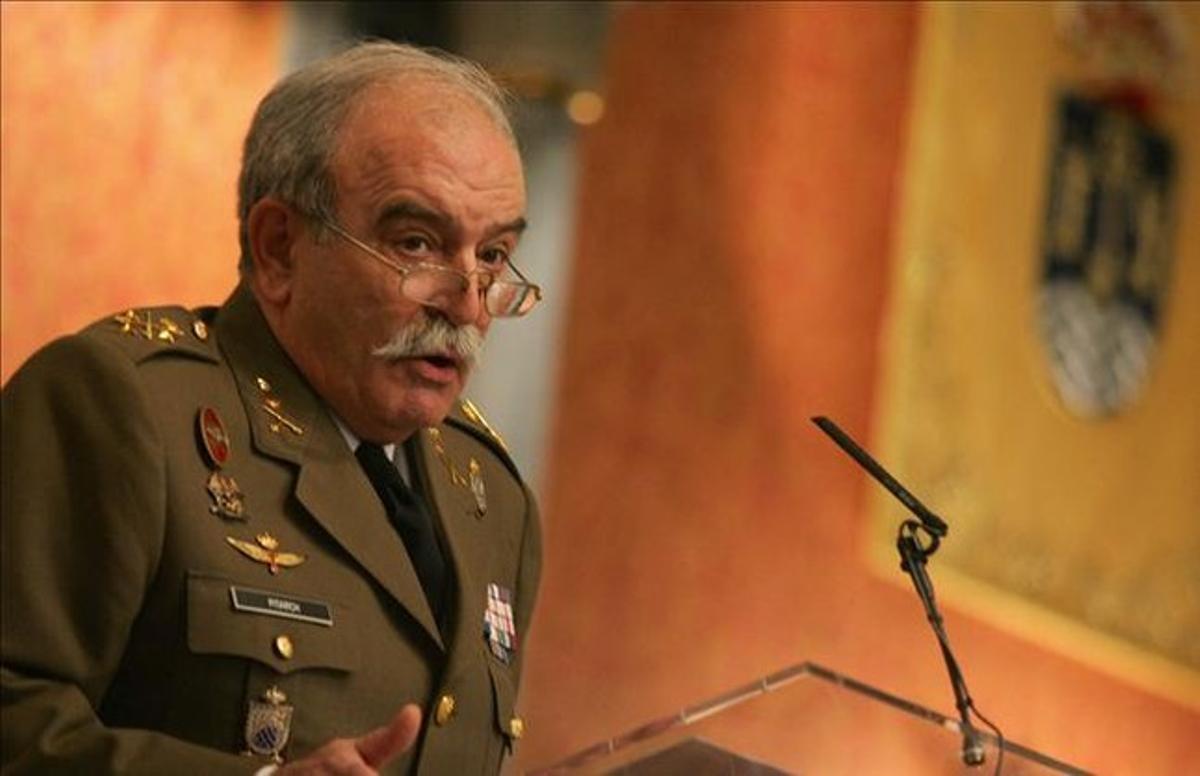 El general retirat Pedro Pitarch, en una foto d’arxiu. El general retirat Pedro Pitarch, en una foto d’arxiu.