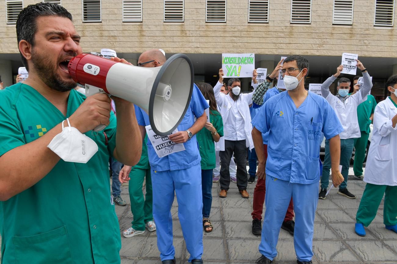 Primera jornada de la huelga de médicos