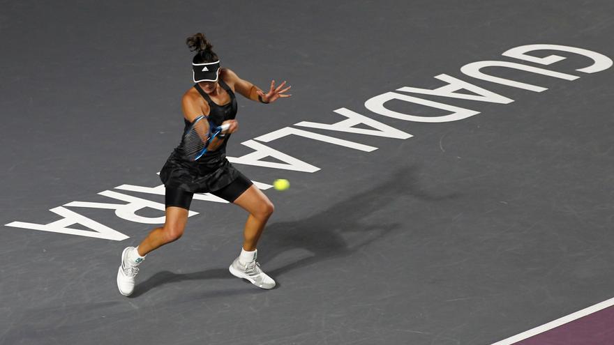 Muguruza, tras ganar las WTA Finals: &quot;Son estos momentos de los que nos alimentamos&quot;