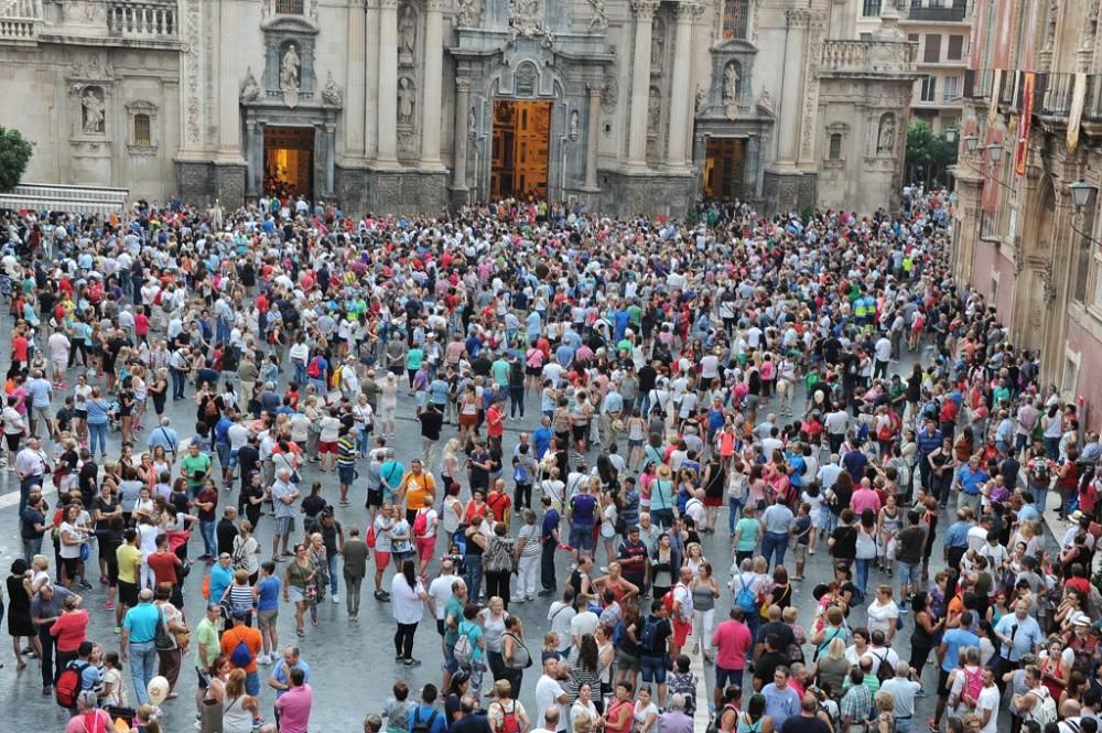 Romería de la Virgen de la Fuensanta: Salida de la