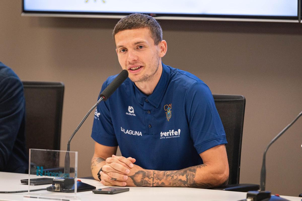 La Laguna Tenerife presenta al jugador Kyle Guy La Laguna Tenerife presenta al jugador Kyle Guy